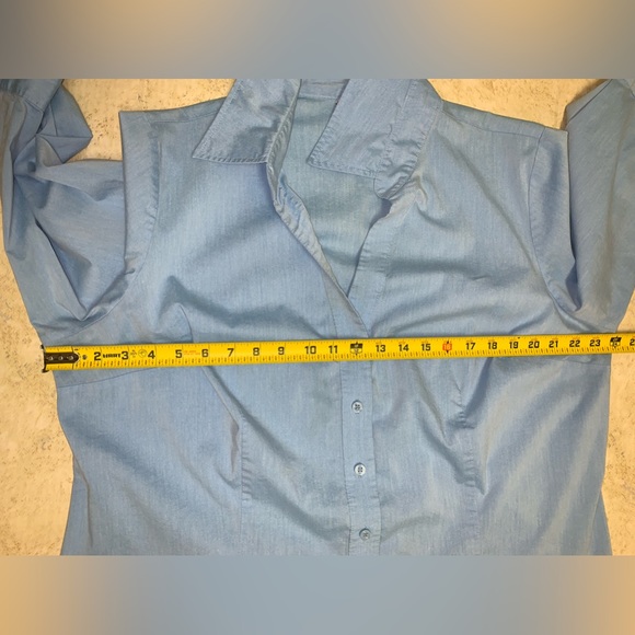 Worthington Blue Button Down - Picture 8 of 12